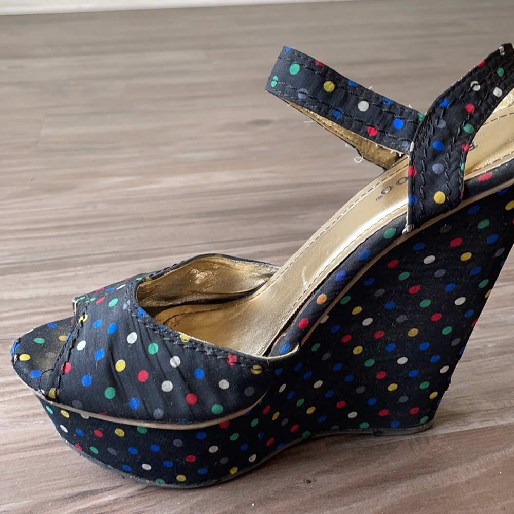 Multi color Polka dot